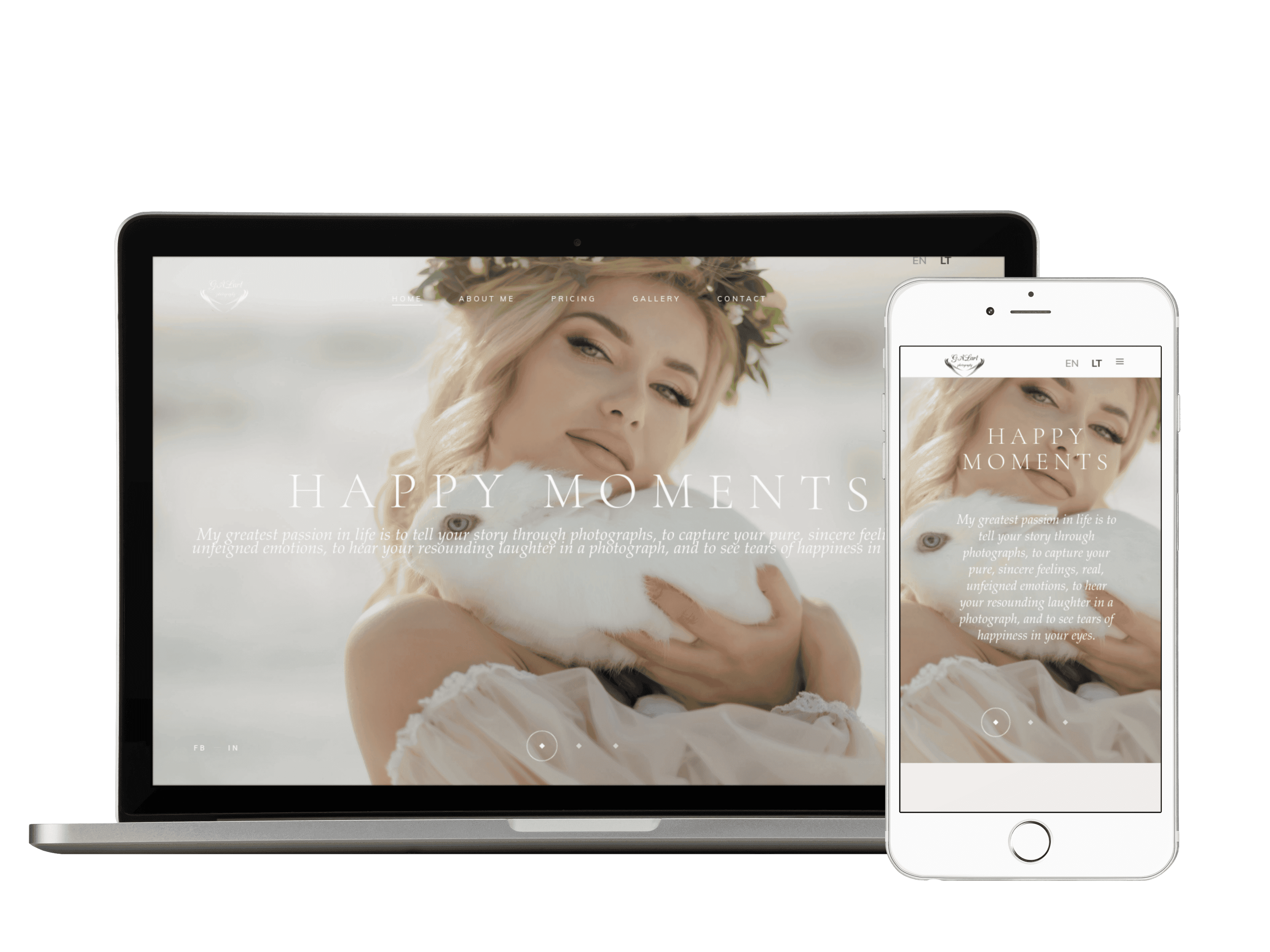 galartphotography.lt website