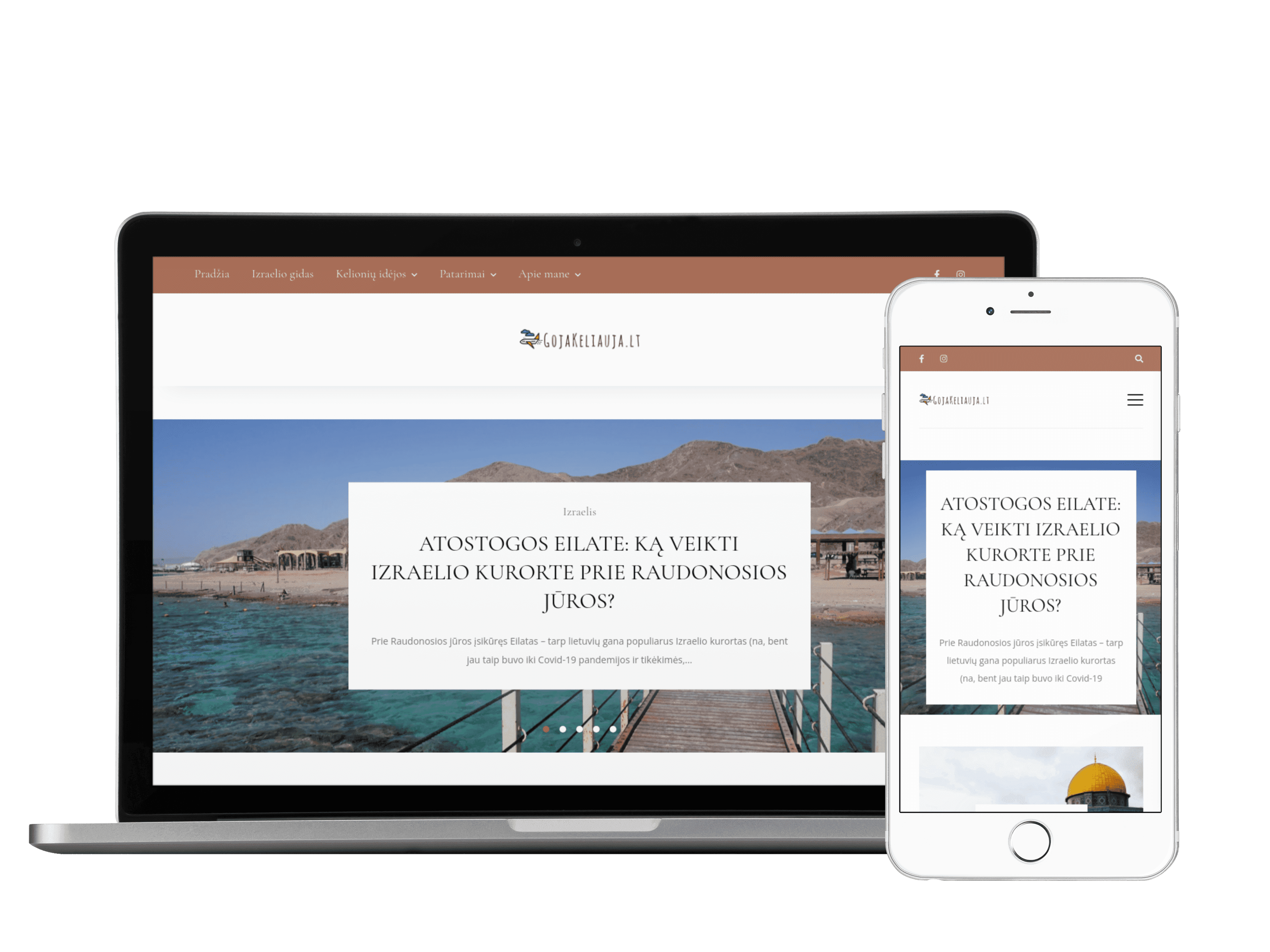 gojakeliauja.lt website